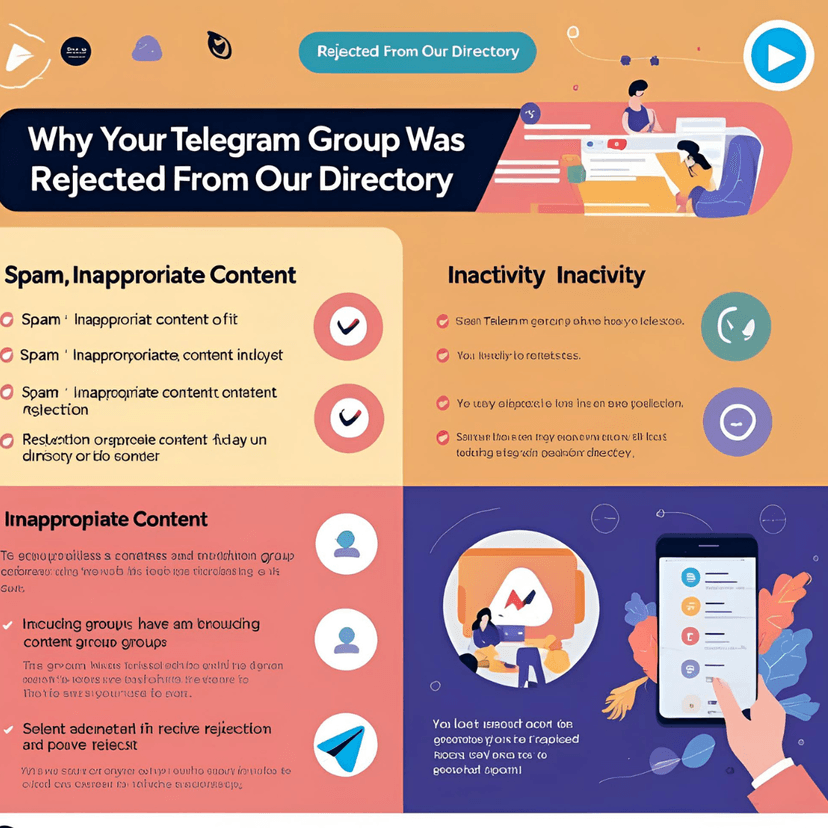 Why Your Telegram Group Was Rejected from Our Directory (And How to Fix It)