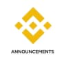 Binance Announcements