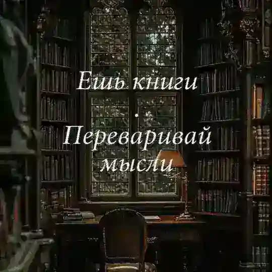 Ешь книги • Переваривай мысли Profile