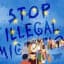Illegal migration is a crime and not a discrimination! Let we defend human rights OF ALL! - La migración ilegal es un delito