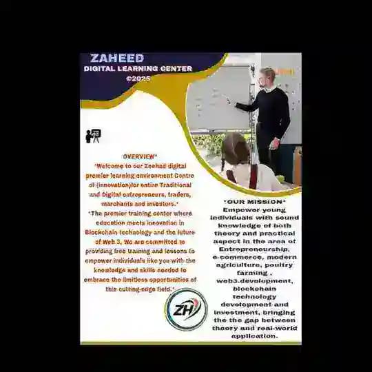 ZAHEED DIGITAL LEARNING ENVIROMENT CENTER Profile